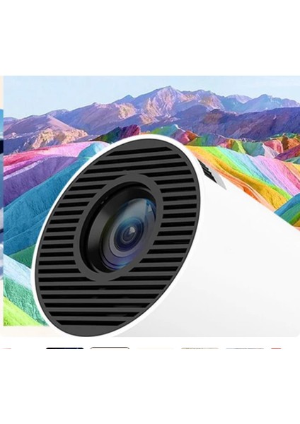 HY300 Yeni Projektör 4K Android 11 Wıfı6 Bt5.0 1080P 1280*720P Ev Sineması Tv Ekran Projecteur Açık Taşınabilir Projetor fırsatları