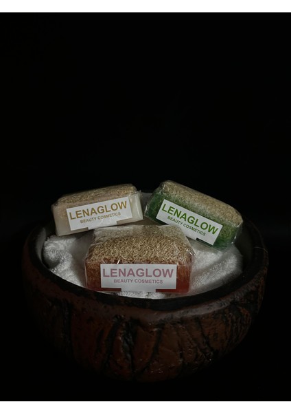 Aloe Vera Lifli Sabun - Hyalüronik Asit Kabak Lifi Sabun - Pirinç Özlü Kabak Lifi Sabunu