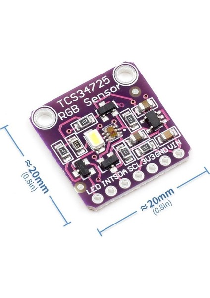 TCS34725 Renk Sensör Modülü TCS34725 Color Sensor Rgb Color Recognition Sensors Module