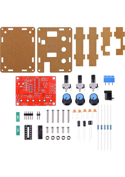 XR2206 Sinyal Jeneratör Dıy Kit Demonte Kare Üçgen Dalga