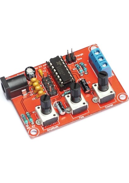 XR2206 Sinyal Jeneratör Dıy Kit Demonte Kare Üçgen Dalga