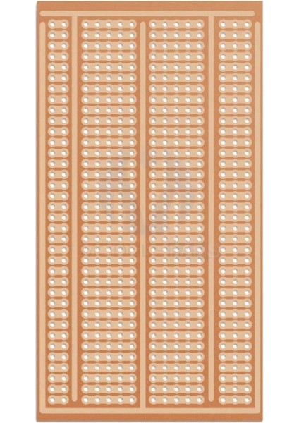 5X10CM Pertinaks Delikli Plaket Tek Yüzlü Pcb Proto Prototip Devr