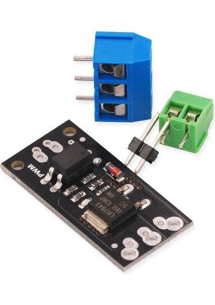 LR7843 Mosfet Sürücü Modül Optokuplör Izolasyon 30V 110A 140W Pwm Hız Kontrol Motor Selenoid Valf