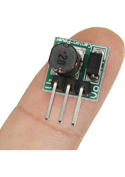 0.8V To 3.3V Voltaj Yükseltici Modül Mini Step Up Boost Maksimum 500MA 150KHZ %85 Verim
