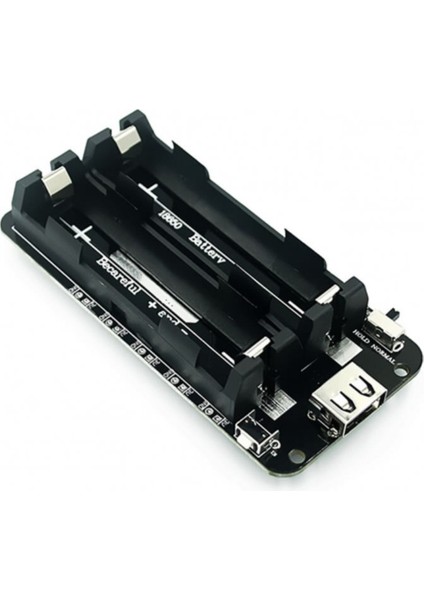 2x 18650 Pil Şarj Kartı V8 Battery Shield Lityum Li-On Powerbank
