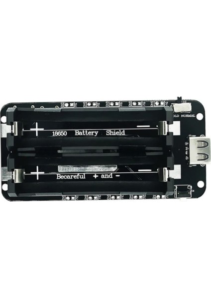 2x 18650 Pil Şarj Kartı V8 Battery Shield Lityum Li-On Powerbank