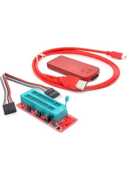 Pıckıt3 Klon (Çin) + Zif Adaptör -- Pickit 3 Pic Programlayıcı