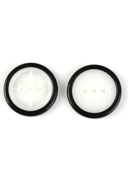 29MM Mini Rubber Tekerlek 2mm Mil Uyumlu Robot Oyuncak Wheel modelleri