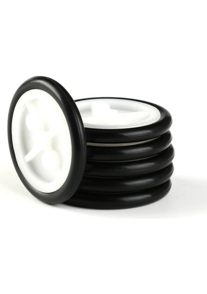 29MM Mini Rubber Tekerlek 2mm Mil Uyumlu Robot Oyuncak Wheel fırsatları