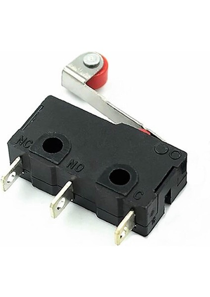 Makaralı Micro Switch Anahtar 5A 5A 250V Uyumlu Rulo Makara Kollu No Nc Spdt Sınırlayıcı Momentary