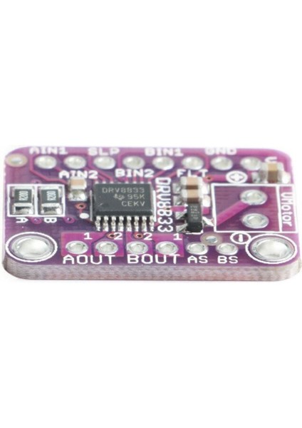 DRV8833 Step Motor Sürücü Modül Dc 10V 1.2A Pwm Çift H Köprü 2 Dc Motor 3D Yazıcı Robot Cnc Çizgi