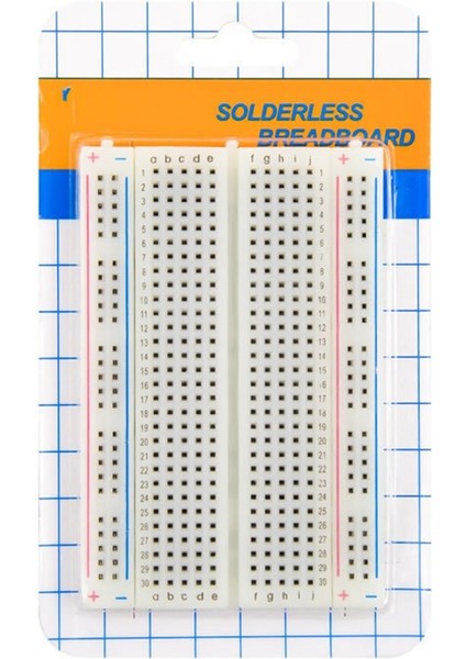 Orta Boy Breadboard 400 Pin Hücre Bread Board Protoboard Proto