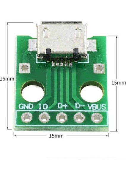 Micro USB To Dip Çevirici Pcb 5V USB Haberleşme Deney Prototip fırsatları
