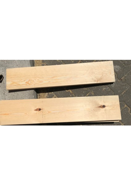 2X28X60 cm 8 Adet Silinmiş Kereste