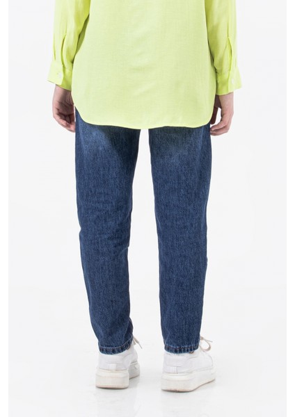Denim Boyfriend Kız Çocuk Kot Pantolon