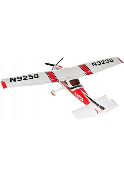 Toprc 056C Cessna 182, 500 Class, Kırmızı, Brushless 800KV Motorlu, 30A Esc, 11.1V 2200 Mah Li-Po Pilli, 4 Kanallı Uzaktan Kum