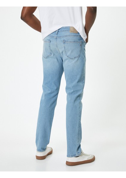 Slim Fit Kot Pantolon - Brad Jean