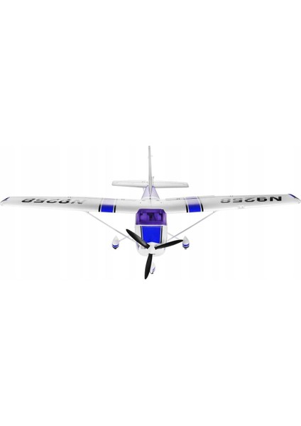 Toprc 057C Cessna 182, 500 Class, Mavi, Brushless 800KV Motorlu, 30A Esc, 11.1V 2200 Mah Li-Po Pilli, 4 Kanallı Uzaktan Kumand