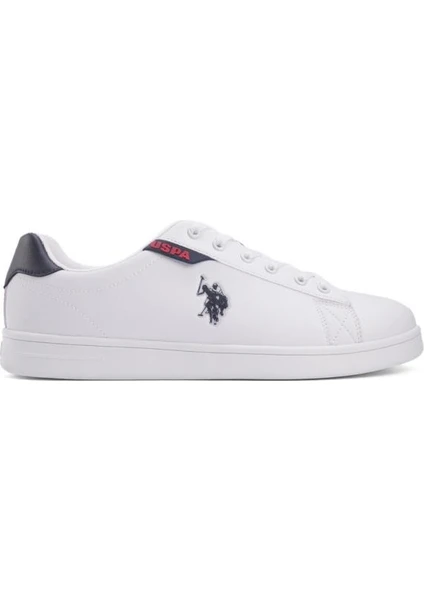 U.S. Polo Assn. Costa 4fx 101501686 Erkek Sneaker Ayakkabı Beyaz Lacivert Kırmızı