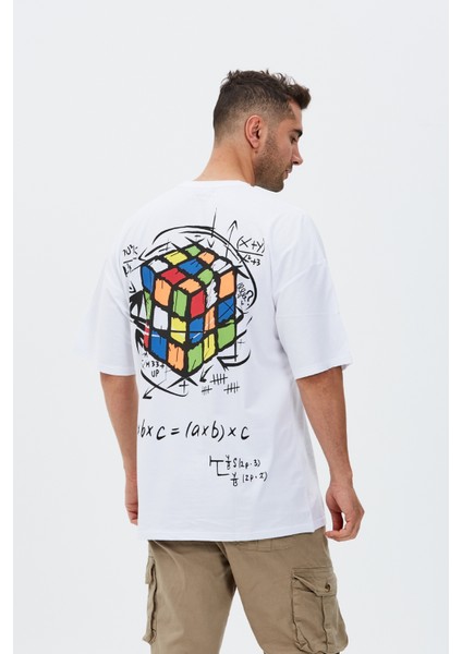 Care Baskılı Oversize Tişört modelleri