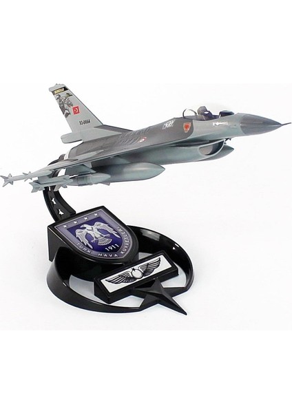 Akbamodel 1/48 F-16 Akıncı Filo Muharip Savaş Uçağı, Sergilemeye Hazır Standlı Model