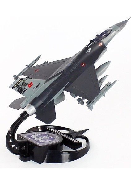 Akbamodel 1/48 F-16 Akıncı Filo Muharip Savaş Uçağı, Sergilemeye Hazır Standlı Model