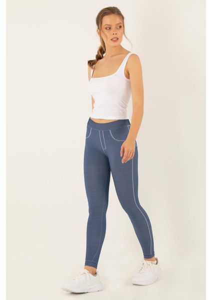 Seamless Dikişsiz Crop Tişört