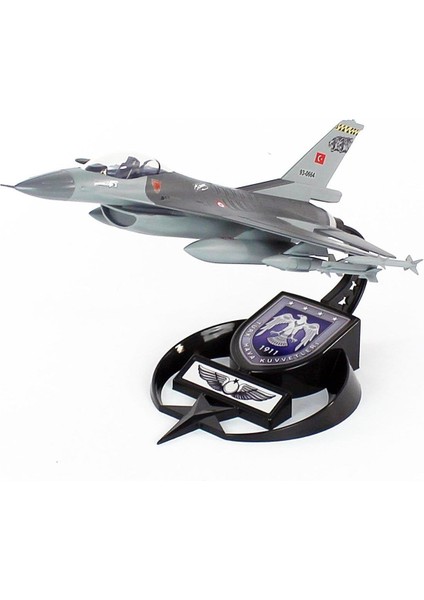 Akbamodel 1/48 F-16 Kaplan Filo Muharip Savaş Uçağı, Sergilemeye Hazır Standlı Model