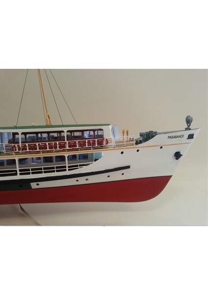 Türk Model 1/87 141 Paşabahçe Yolcu Vapuru, Demonte Ahşap Maketi fiyatları