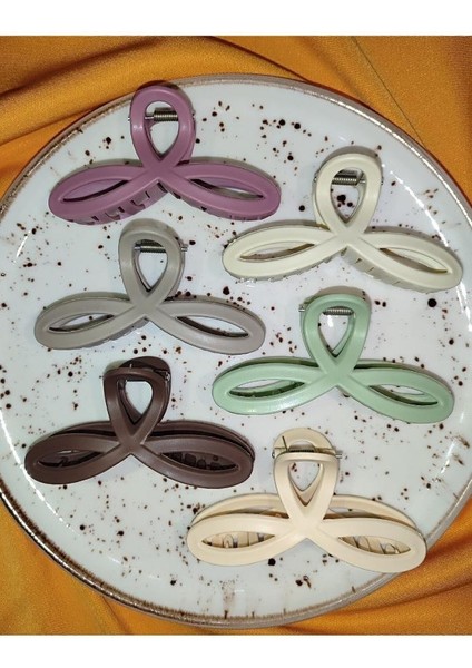 Kadın Sonsuzluk Model 6 Adet Büyük Boy 11 cm Mandal Toka Seti fiyatları