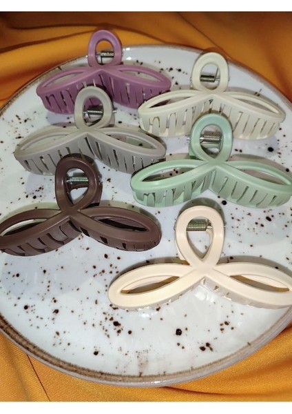 Kadın Sonsuzluk Model 6 Adet Büyük Boy 11 cm Mandal Toka Seti modelleri