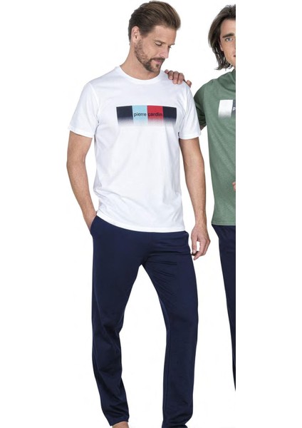 Cepli, Kısakol, Yazlık Erkek Pijama Takım, Pamuk