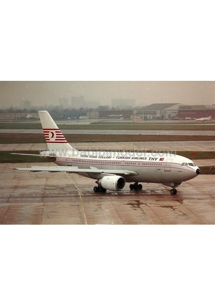 DAT01149 1/200 Ölçek, Thy, Airbus A310, Retro Şema, Dekal Çıkartma