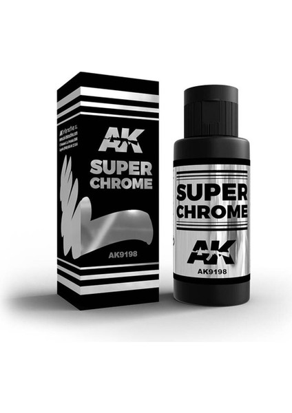 9198 60 Ml. Süper Krom, Ayna Mürekkepi