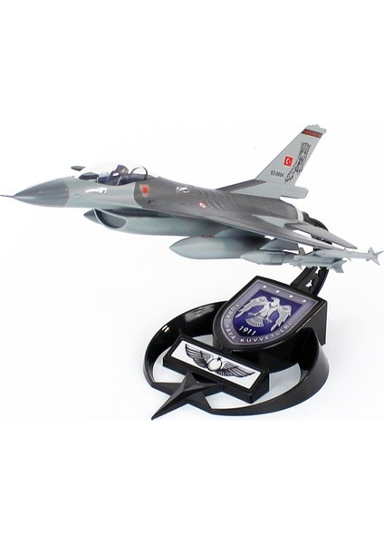 Akbamodel 1/48 F-16 Pars Filo Muharip Savaş Uçağı, Sergilemeye Hazır Standlı Model