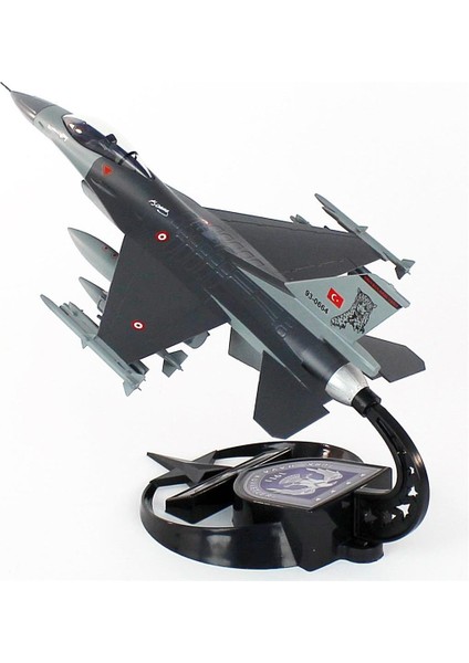 Akbamodel 1/48 F-16 Pars Filo Muharip Savaş Uçağı, Sergilemeye Hazır Standlı Model