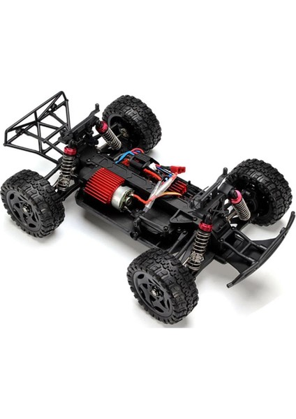 1621 1/16 Ölçek, 4WD Off Road Short Course (Rocket Smart) Kırmızı Kaportalı, Fırçalı MOTORLU,7.4V 1500MAH Li-Po Pilli, Rc