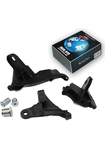 Mercedes E W211 2002-2009 Sağ & Sol Far Tutucu Plastik Dişli Seti A2118201414, A2118201314