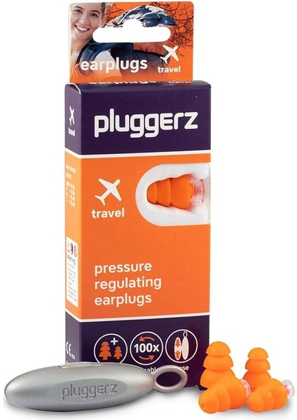 Pluggerz Uçak İçin Kulak Tıkacı