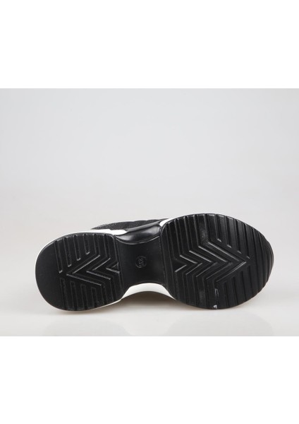 24Y300-14 Dolgu Topuk Siyah Kadın Sneakers modelleri