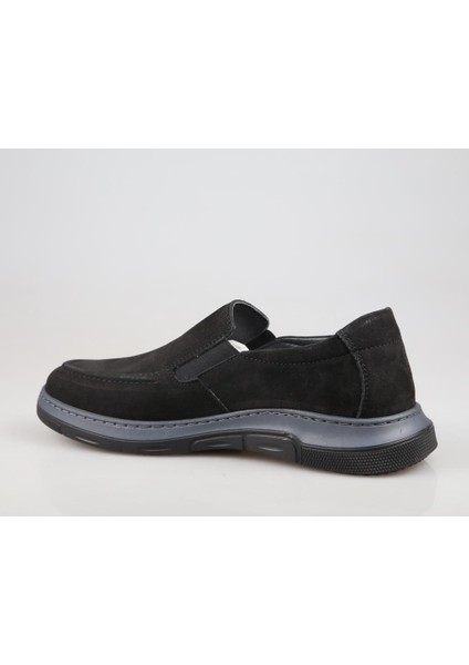4Y0400 Hakiki Deri Siyah Nubuk Erkek Günlük Ayakkabı fiyatları