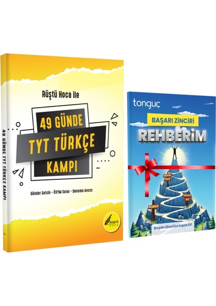 49 Günde TYT Türkçe Kampı Rüştü Hoca Başarı Zinciri Rehberim