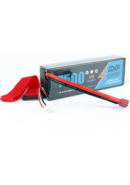 Power 7,4V 2s 7500MAH 80C Hardcase Lipo Batarya