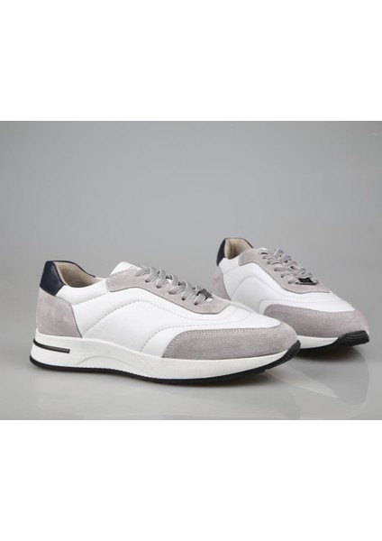 4Y2040 Hakiki Deri Gri Süet Erkek Günlük Ayakkabı fırsatları