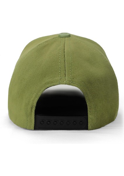 Black Börk V1 Baseball Kids Bukalemun - 1 Kod Logolu Unisex Açık Yeşil Çocuk Şapka (Cap)