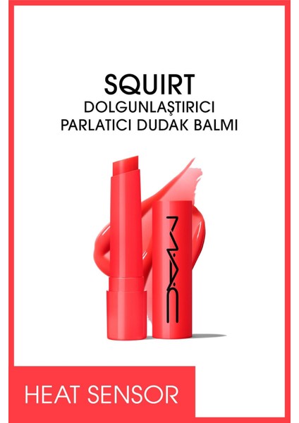 Cosmetologist - Dudakları Besleyici Squirt Dolgunlaştırıcı Parlatıcı Dudak Balmı-heat Sensor-2.3 G