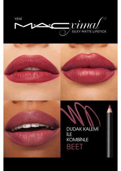 M·a·cxımal Silky Matte Lipstick Nemlendirme Etkili Yoğun Renk Sağlayan Ruj - Keep Dreaming