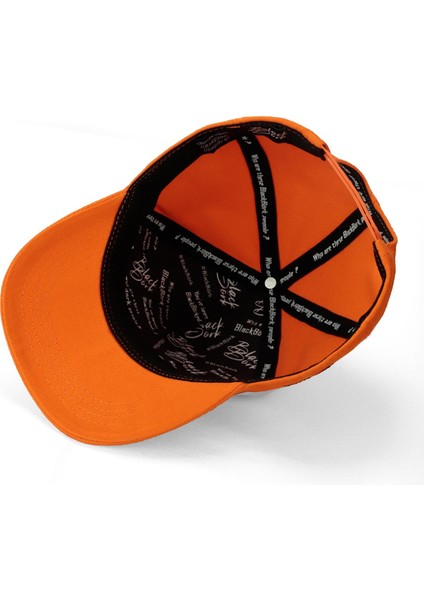 Black Börk Blackbörk V1 Baseball Kids Kartal - 1 Kod Logolu  Neon Turuncu Çocuk Şapka (Cap)