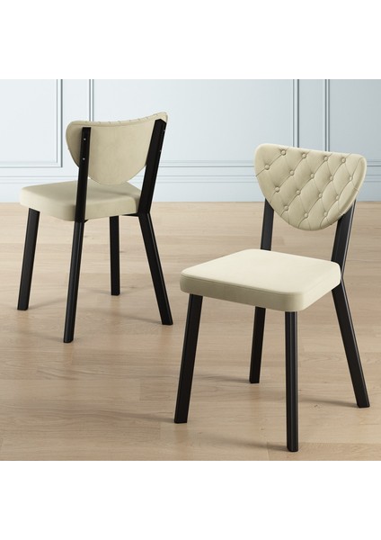 Rim Serisi 80X132 Açılabilir Siyah Mermer Desen Mutfak Masası Takımı 6 Sandalye