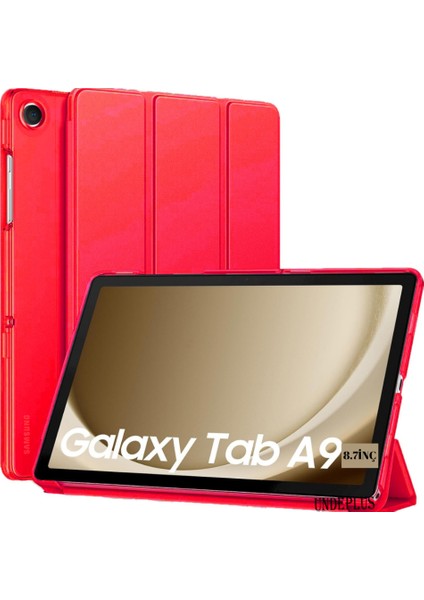 Samsung Galaxy Tab A9 8.7inçKılıf New Pu Deri Smart Standlı Case Uyku Modlu